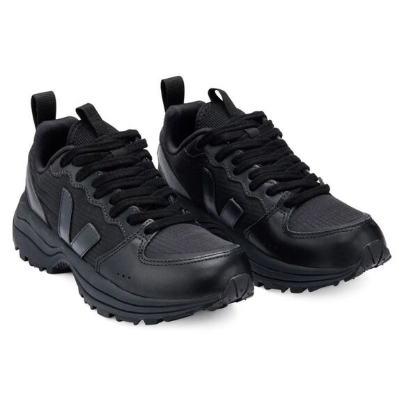 Veja x Rick Owens hiking shoe Venturi Ripstop Runner Black Lace Up Sneakers 6 - Picture 1 of 16